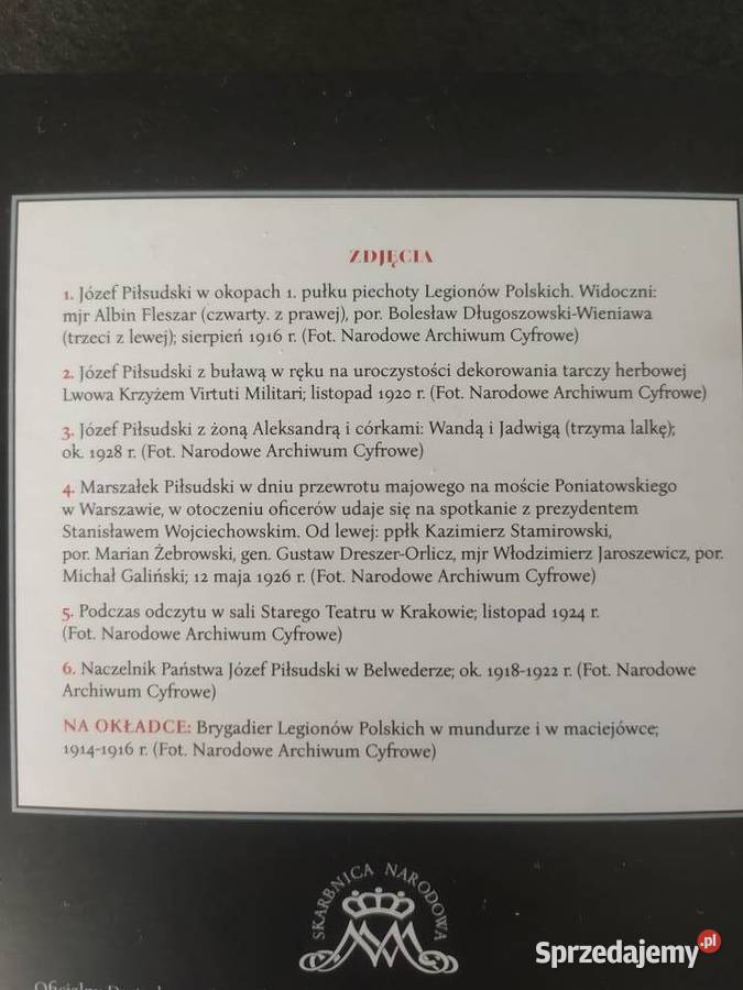 Folder na monety pilsudski Numizmatyka Bolesławiec