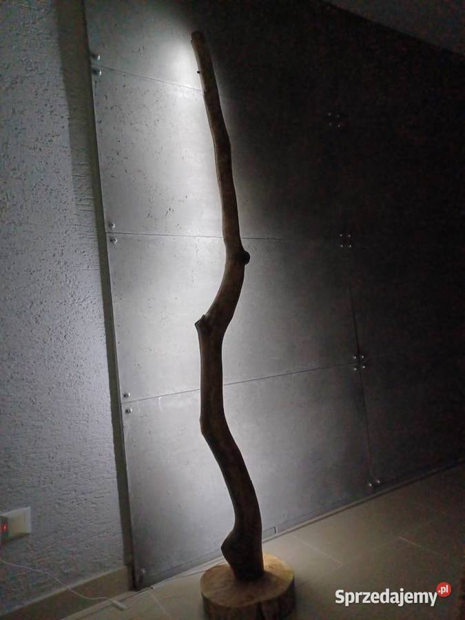 Lampa drewniana led ręcznie robiona śląskie