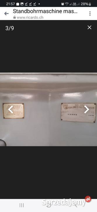 Wiertarka stołowa WS15 Lublin