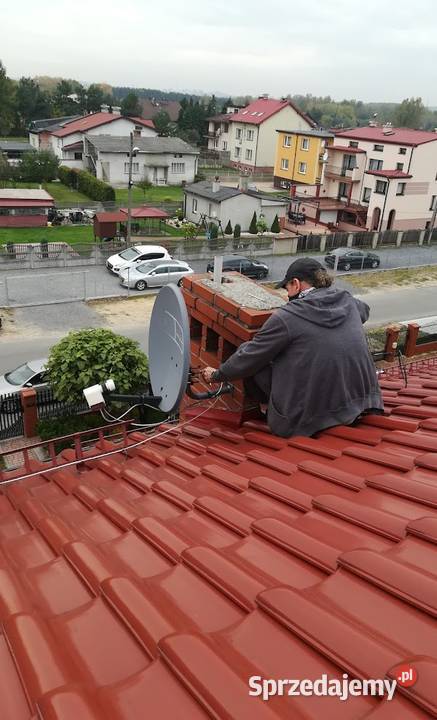 Montażregulacja anten montaż telewwizorów serwis sprzętu