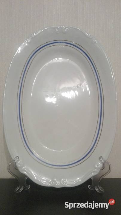 Półmisek duży porcelana Chodzież Warpechy Stare
