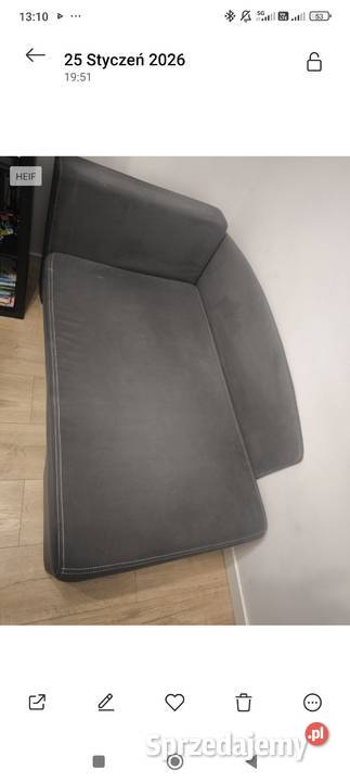 Łóżko rozkładane z pojemnikiem na pościel kujawsko-pomorskie Bydgoszcz