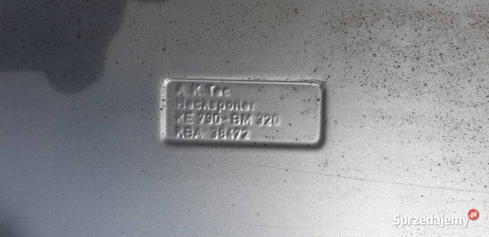Nissan Almera N16 spoiler dokładka nakładka łódzkie Kutno sprzedam