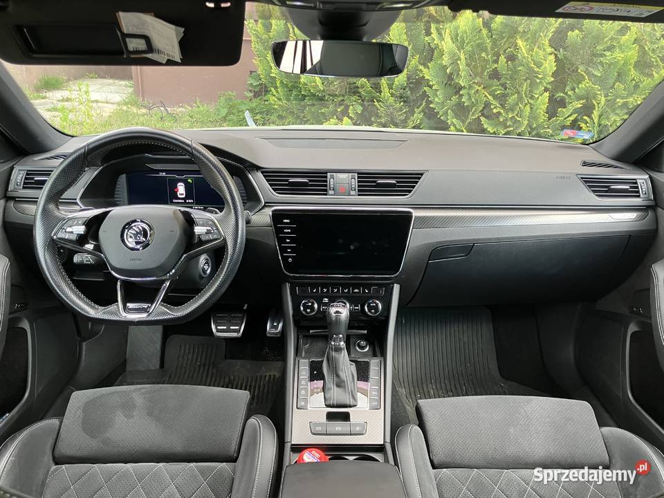 Skoda Superb iV 14 Tsi hybryda Plug in Sportline wielofunkcyjna kierownica Škoda lubuskie Gorzów Wielkopolski