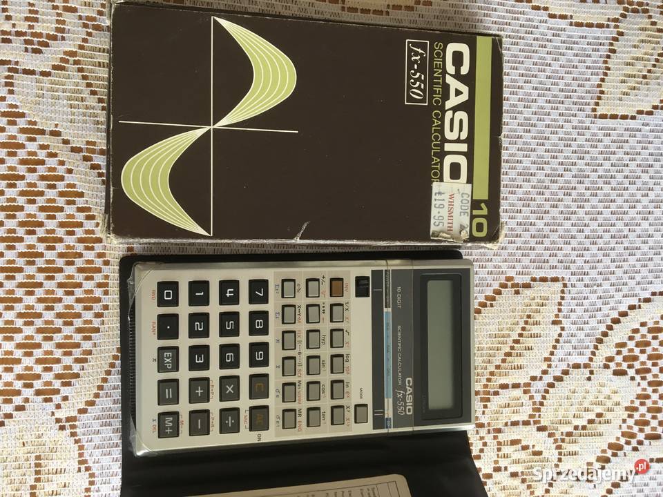 Kalkulator scientific Casio fx550 kujawsko-pomorskie Sępólno Krajeńskie