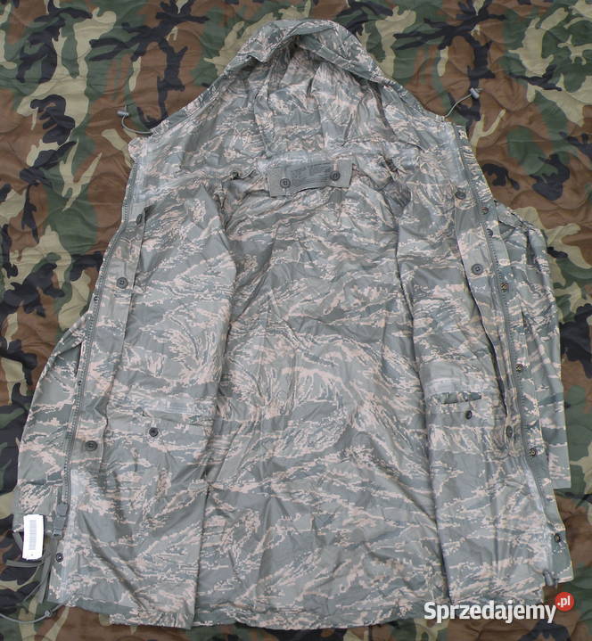 Parka improved rainsuit USAF tiger stripes small Militaria Wrocław