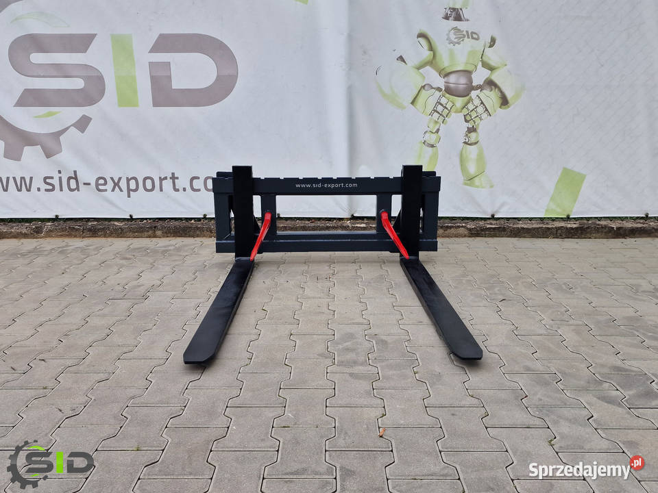 Paleciak Widły do palet ISO 25 T W2P3 SID RATY 0 Osprzęt roboczy Kolno