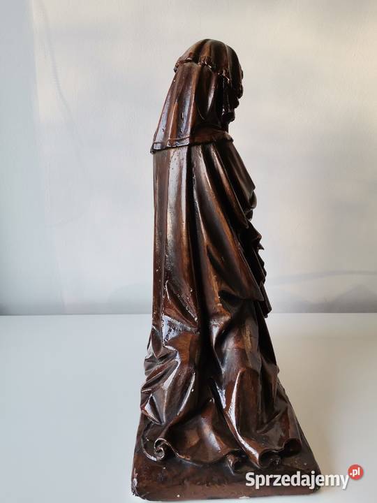 Stara duża przedwojenna figura figurka gipsowa śląskie Katowice