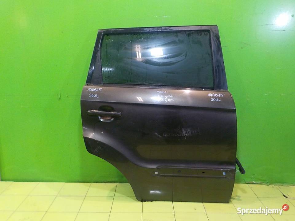 KIA SOUL 16 CRDI 10r 5D drzwi prawe tyl sprzedam