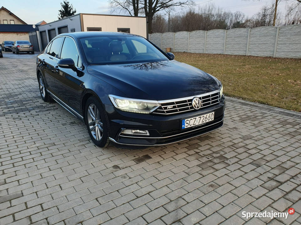 Volkswagen Passat 20tdi 150 R LINE Ledy Navi wspomaganie kierownicy Strobice