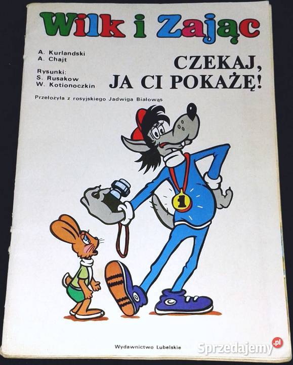 Wilk i zajac Czekaj ja ci pokażę Arkadij Chajt miękka