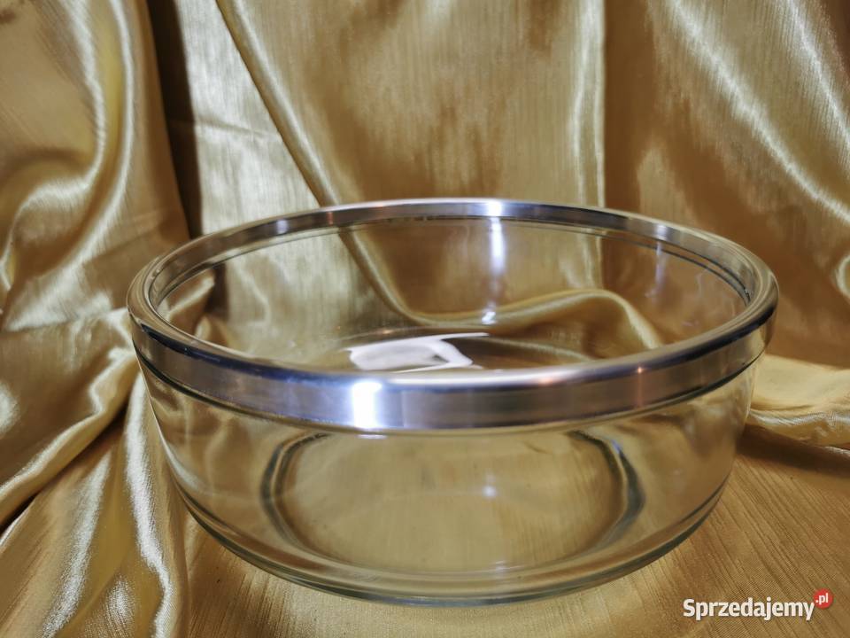 włoska salaterka BORMIOLI ROCCO platerowany Lublin