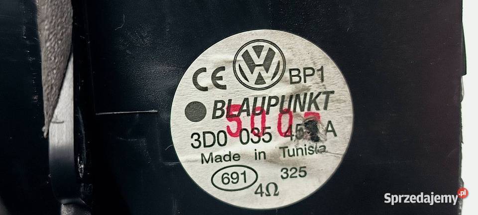 GŁOŚNIK VOLKSWAGEN PHAETON LIFT 3D0035453A Lipno sprzedam