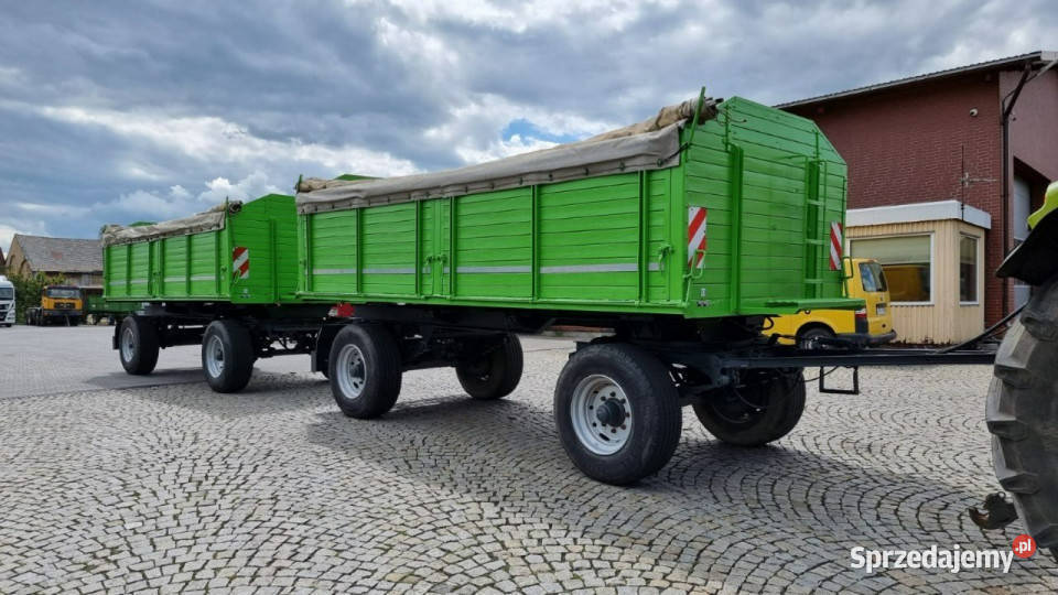 Przyczepa transportowa IFA IFA HW 12002 16t DMC nieuszkodzony Pozostałe Głogówek