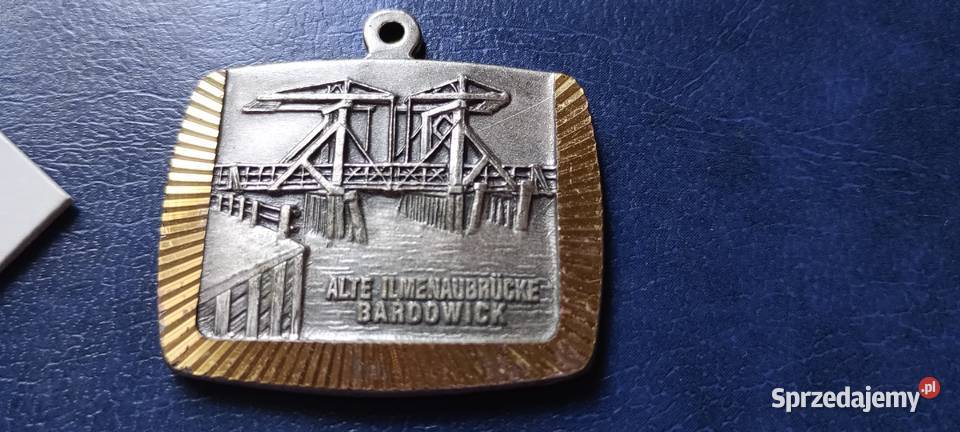 Stare monety Medal Bardowick 1980 Niemcy 191 Lesko