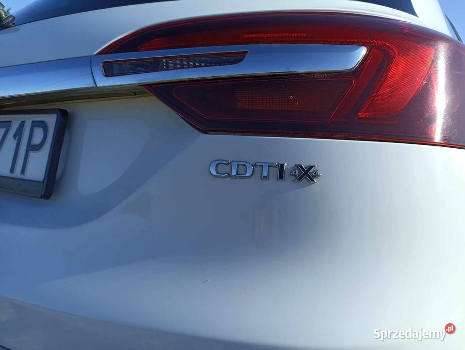 Opel Insignia 2017r 20 CDTI napęd 4X4 nieuszkodzony Motoryzacja Klęczany