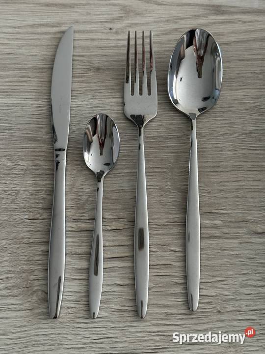 Zestaw sztućców 24 sztuki stal nierdzewna Łódź