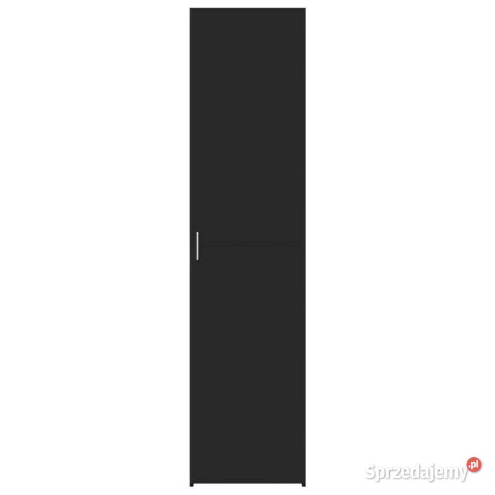 Wysoka szafka czarna 45x425x185 materiał Warszawa sprzedam