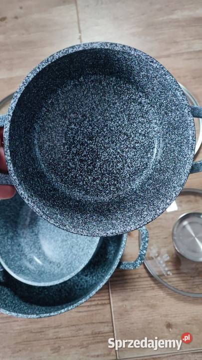 Garnek zestaw garnków komplet indukcja Warszawa
