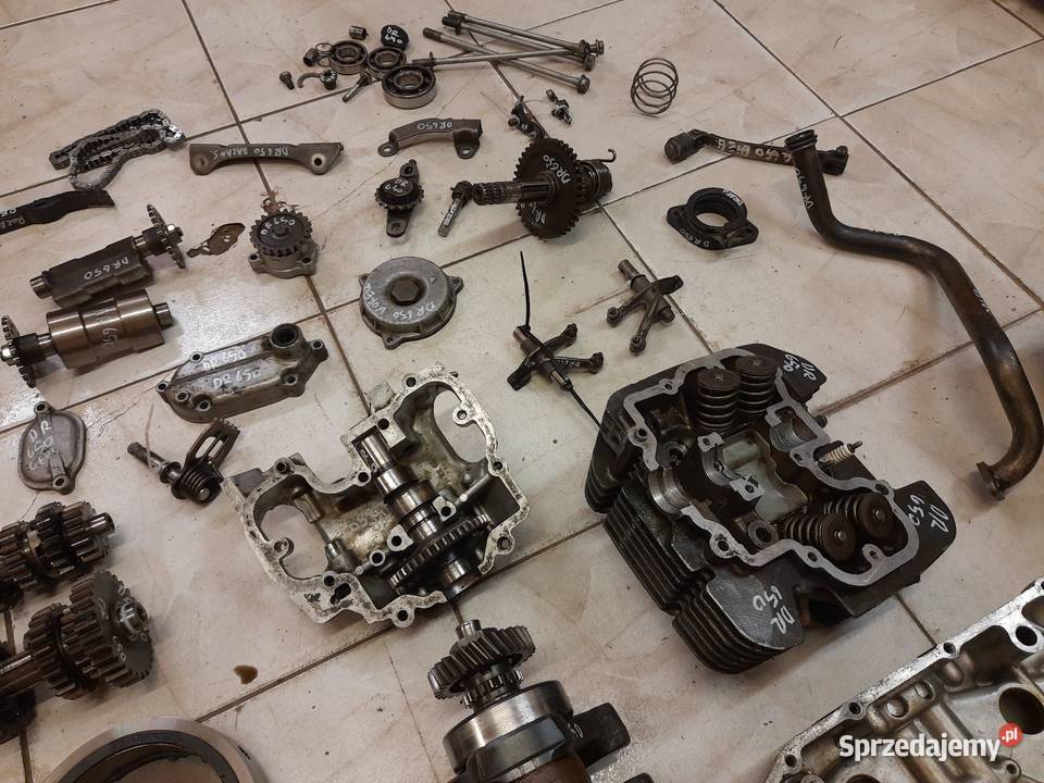 Suzuki DR 650 silnik części dr 650 wał skrzynia dolnośląskie Jelenia Góra