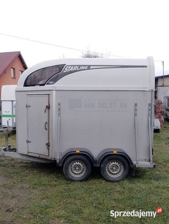 Do sprzedania przyczepa do przewozu dwóch koni Żerdzina