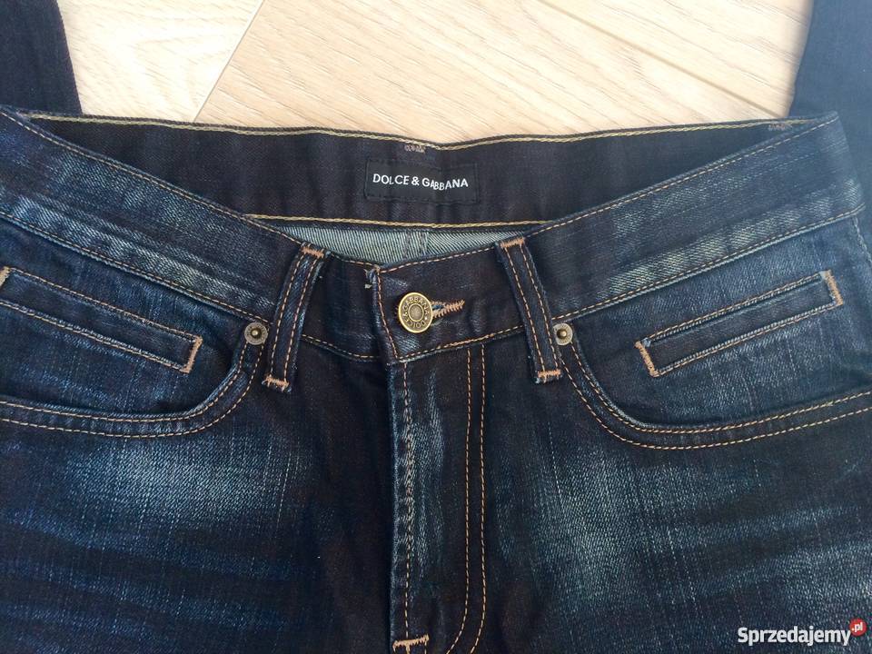 Męskie spodnie DOLCE GABANNA Oryginalne OKAZJA mazowieckie Warszawa
