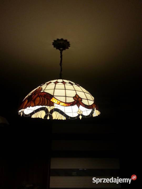 Lampa wisząca witrażowa mazowieckie Warszawa