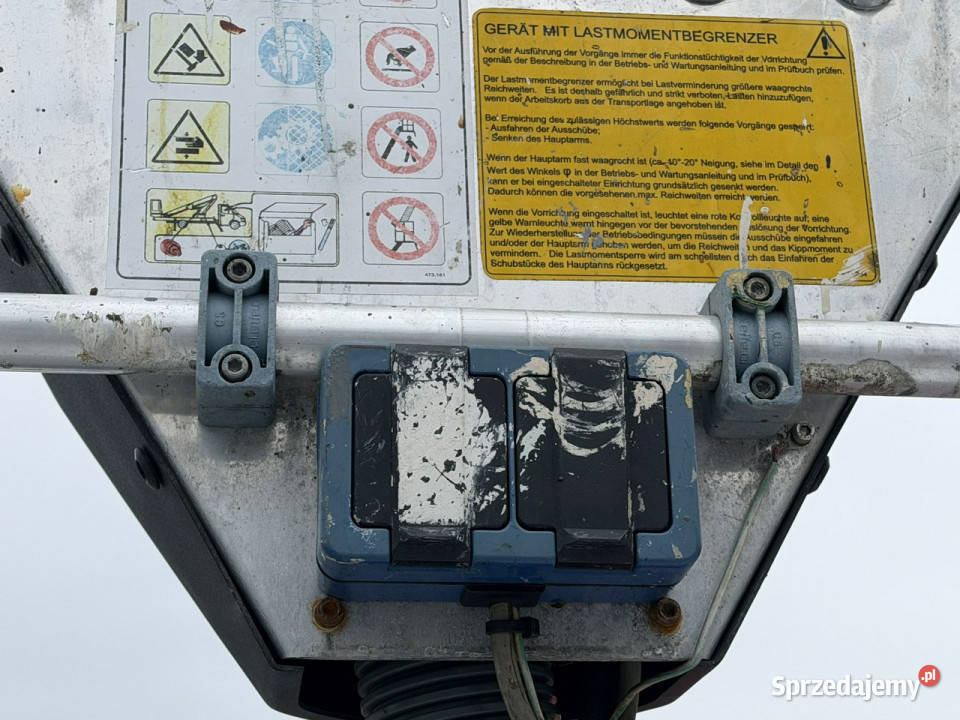 Nissan Cabstar Podnośnik Koszowy 20m GSR E200 świętokrzyskie Widełki