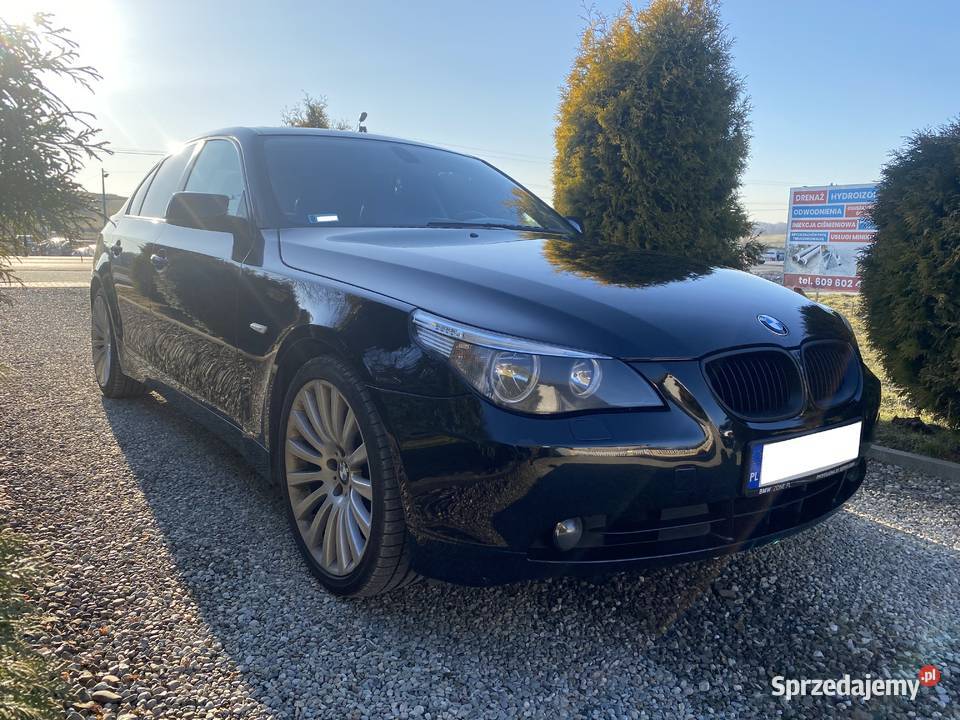 BMW E60 25l z gazem 100 bezwypadkowe oryginalny automatyczna