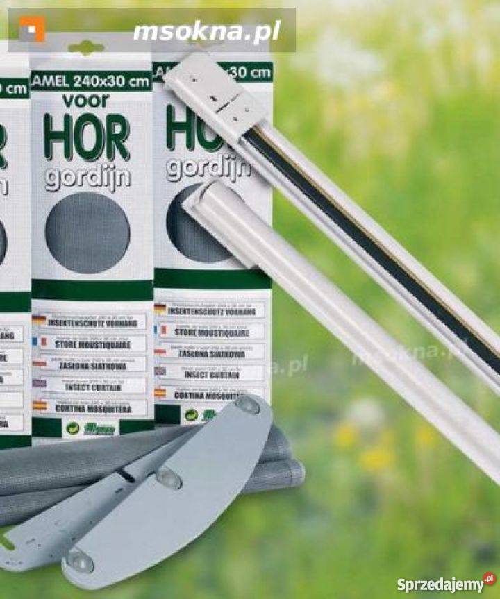 MOSKITIERA na drzwi balkon taras WIELOsezonowa Wyposażenie wnętrz Poznań