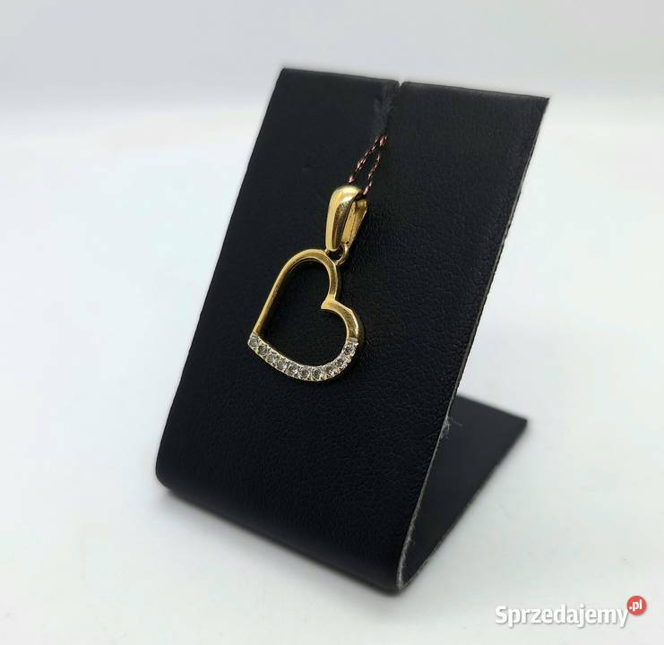 Złota zawieszka próby 585 108g serduszko Wisiorki Elbląg