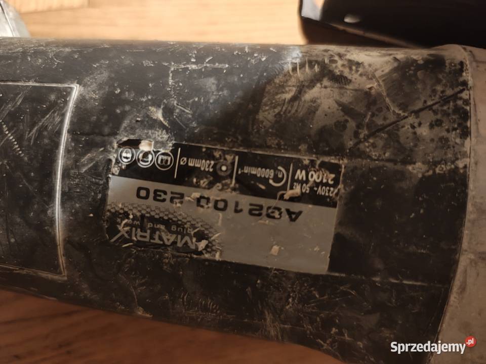 szlifierka kątowa Matrix AG2100230 Lipsko-Polesie sprzedam