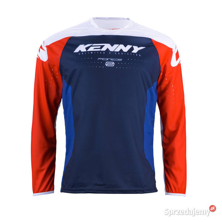 STRÓJ KENNY FORCE RED BLUE CROSS ENDURO