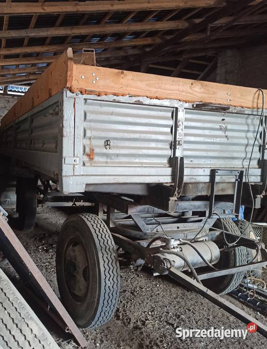 Przyczepa rolnicza 7t sprzedam