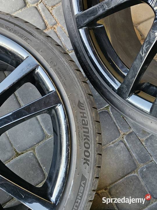 Sprzedam Alufelgi czarne black piano 5x112