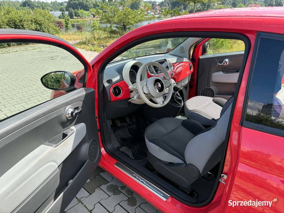 Fiat 500 12 benzyna 2017 świętokrzyskie Końskie