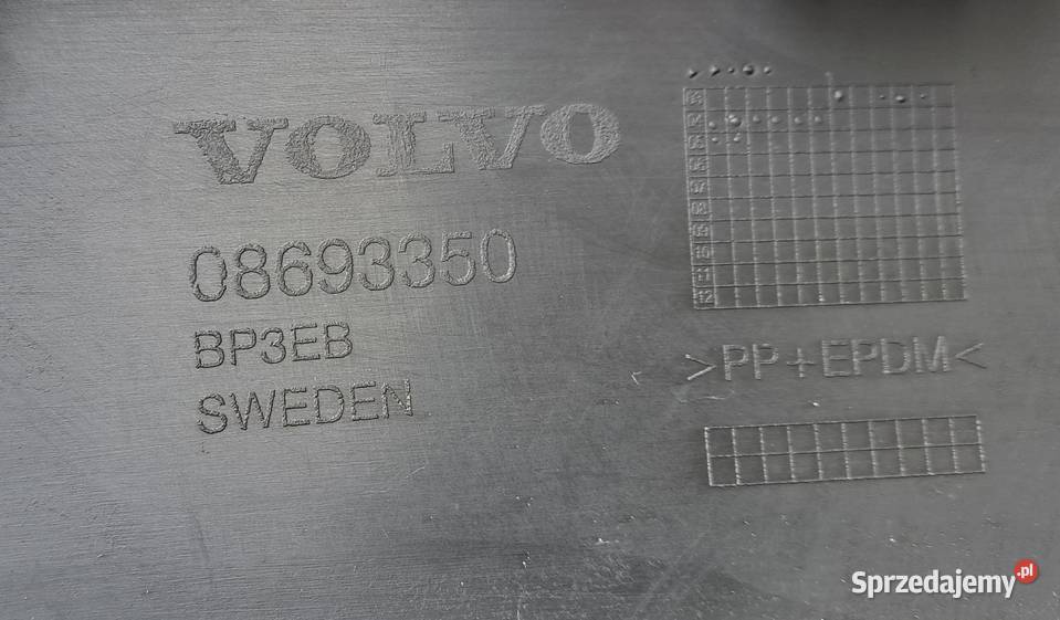 Spojler dokładka zderzaka przód Volvo V70 Lift dolnośląskie Mielęcin
