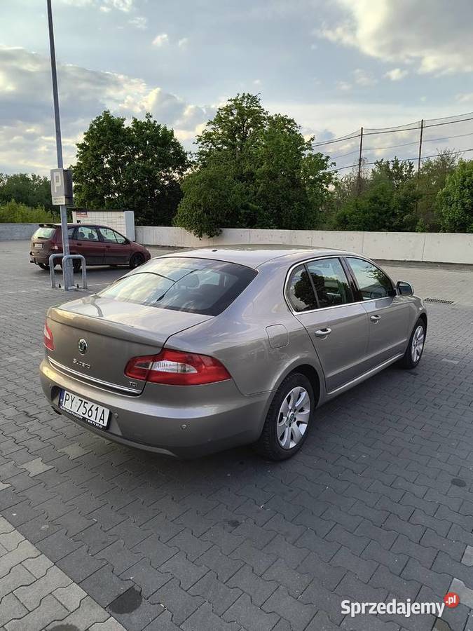 Skoda superb grudzień 2010 wielkopolskie Poznań