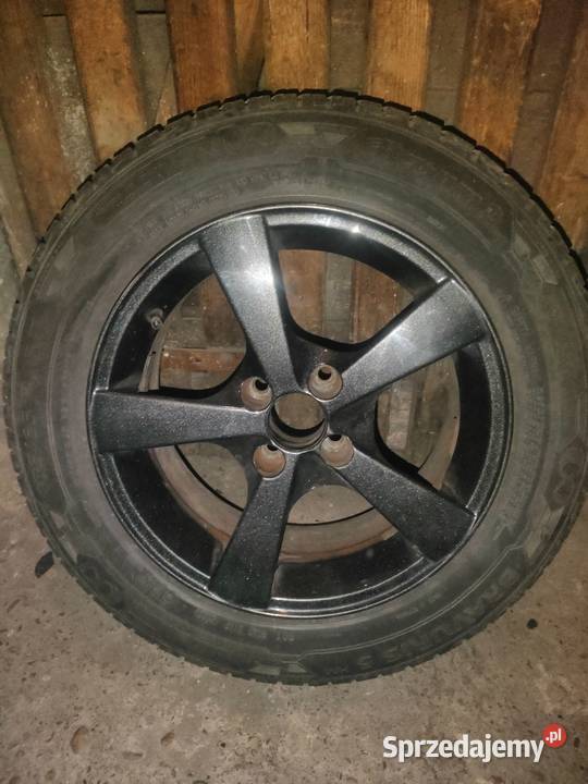 Koła na aluminiowych felgach R15 śląskie Sosnowiec