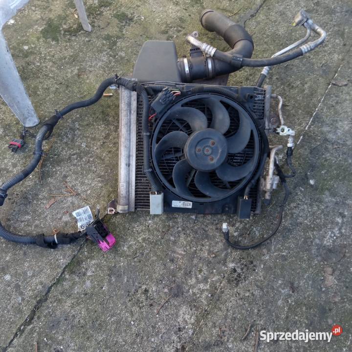 Opel Astra H 17 CDTI wentylator chłodnica węże Szczecin