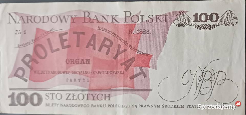 100 złotych 1XII1988 seria TE Konin