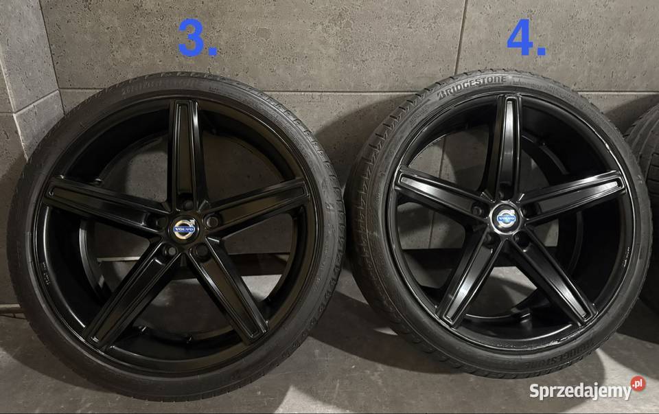 20 Volvo S90 V90 felgi koła komplet 5x108 ET45
