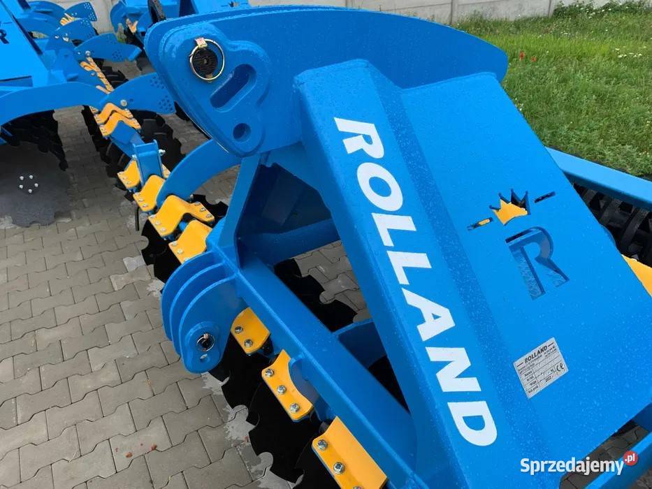 Brona talerzowa 4 m wał rurowy fi500mm łódzkie Przedbórz