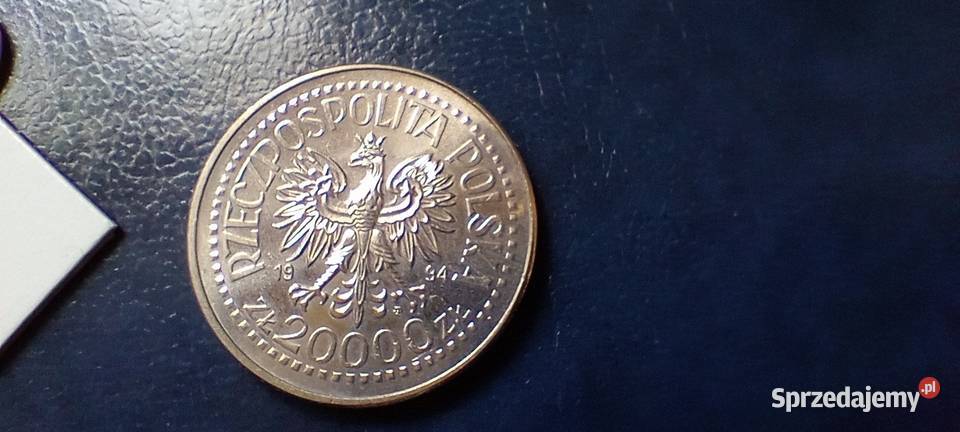 Stare monety 20 000 1994 Mennica Polska Numizmatyka podkarpackie
