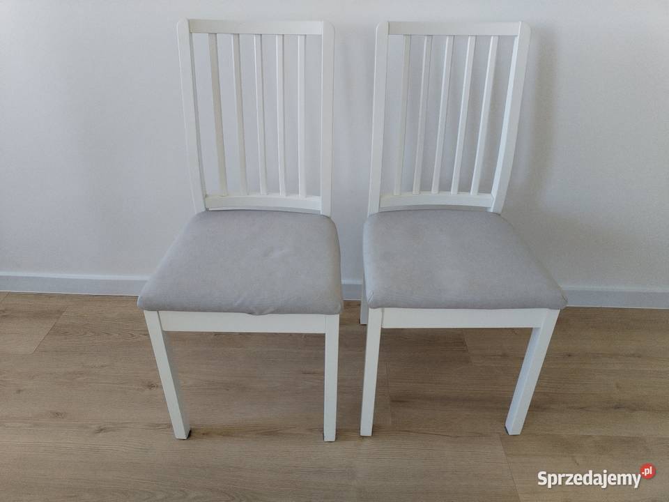 Krzesła 2 tapicerowane siedziska Warszawa sprzedam