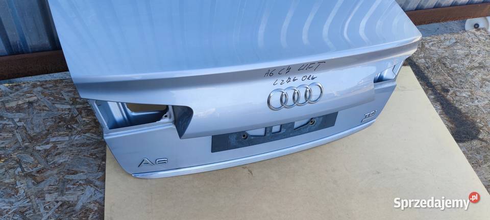 KLAPA TYLNA TYŁ AUDI A6 C7 LIFT SEDAN LZ7G ORG Przystajń