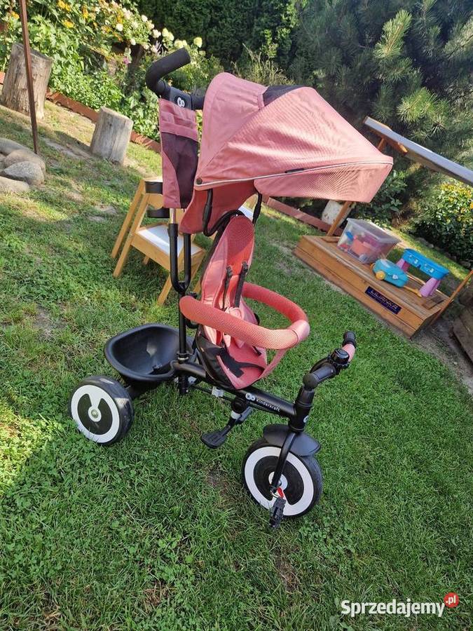 rowerek trójkołowy Kinderkraft rose pink wielkopolskie Kostrzyn