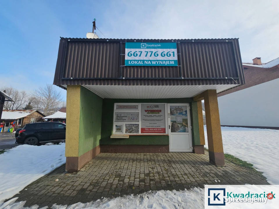 Do wynajęcia lokal Baligród 15m2 handlowo-usługowy Wynajem