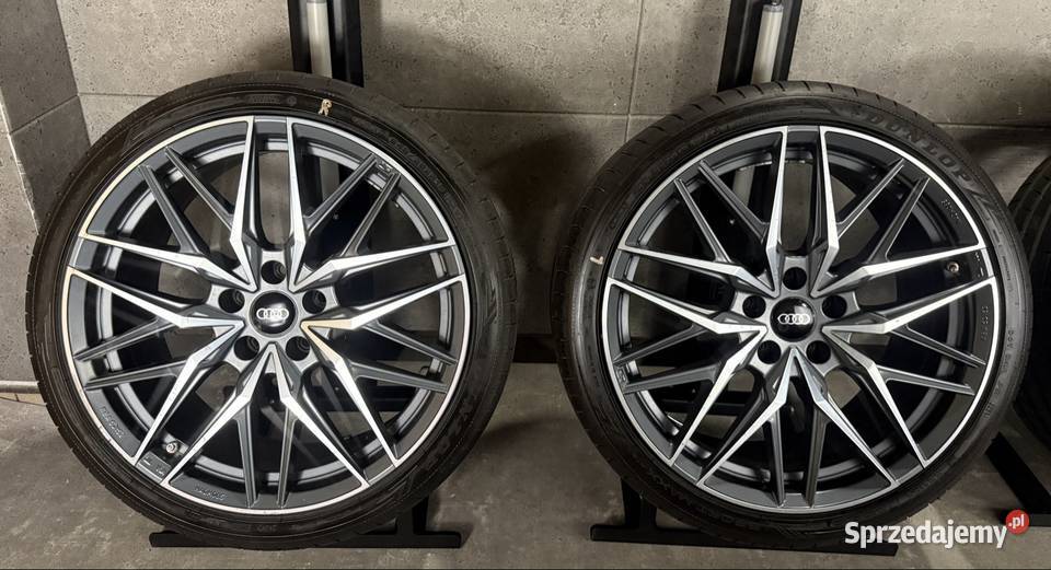19 Audi A4 A5 felgi koła komplet z oponami 5x112 Lubasz