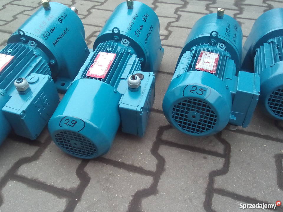 Motoreduktor 018 kW 13 obr 3faz Leszno sprzedam